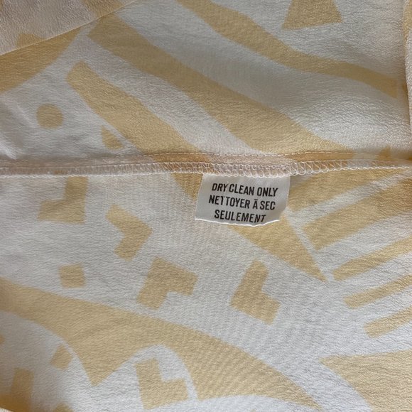 Vintage printed silk blouse - Picture 10 of 10